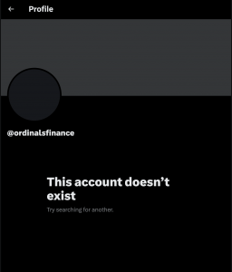 Tirón de la alfombra de Ordinals Finance: todo lo que hay que saber sobre esta salida del mercado