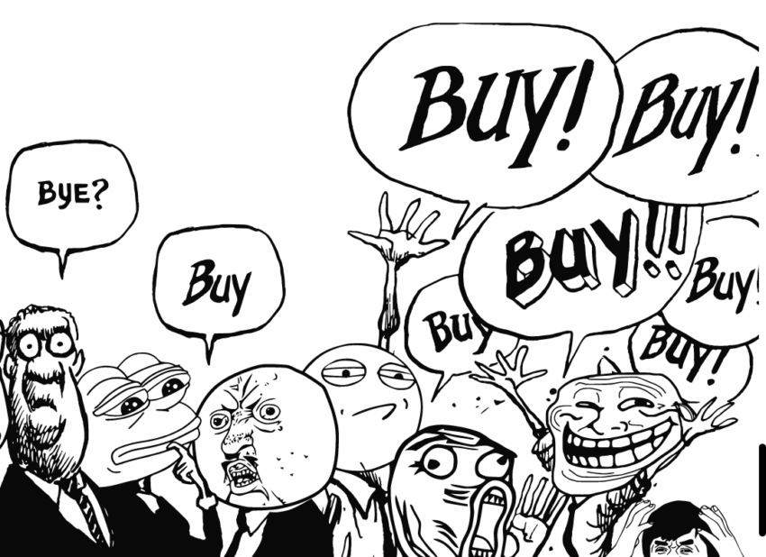 criptomoneda meme: Wall Street Memes